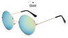 NEW Fashion Round Metal Frame Sunglasses Men Women Retro Classic Prince Mirror Circle Round Sunglasses Muti-Colors Optional