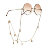 2020 Chic Fashion Reading Glasses Chain For Women Women Metal Sunglasses Casual Pearl Beaded Eyeglass Chain for Glasses Women