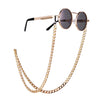 Fashion Chic Womens Gold Silver Eyeglass Chains Sunglasses Reading Beaded Glasses Chain Eyewears Cord Holder neck strap Rope D40