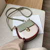 PU Leather Contrast Color Crossbody Bags For Women 2020 Fashion Small Shoulder Bag Female Handbags And Purses Travel Bags