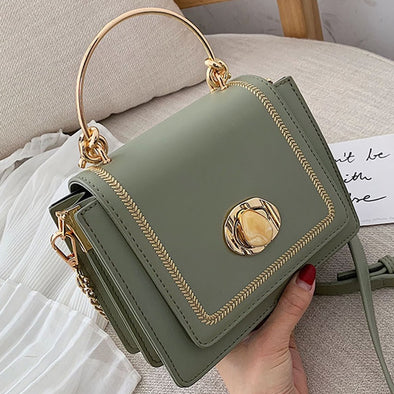 Solid color Leather Mini Crossbody Bags For Women 2020 Summer Messenger Shoulder Bag Female Travel Phone Purses and Handbags