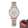 Dropshipping Rose Gold Stainless Steel Bracelet Watch Women Fashion Womens Quartz Watches Hip Hop Diamonds Ladies Clock Female