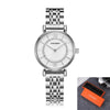 Dropshipping Rose Gold Stainless Steel Bracelet Watch Women Fashion Womens Quartz Watches Hip Hop Diamonds Ladies Clock Female