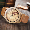 Creative Life Tree Imitation Wood Watch Men Women Quartz Imitate Wooden Watch Soft Leather Band Wristwatch Male Reloj montre uhr