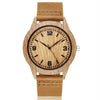 Creative Life Tree Imitation Wood Watch Men Women Quartz Imitate Wooden Watch Soft Leather Band Wristwatch Male Reloj montre uhr