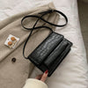 Stone Pattern PU Leather Crossbody Bags  For Women 2020 Spring Fashion Shoulder Messenger Bag Lady Travel Handbags