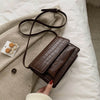 Stone Pattern PU Leather Crossbody Bags  For Women 2020 Spring Fashion Shoulder Messenger Bag Lady Travel Handbags